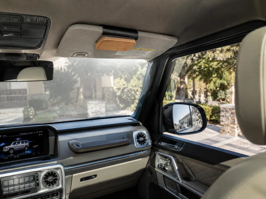 Scentie in a car cabin